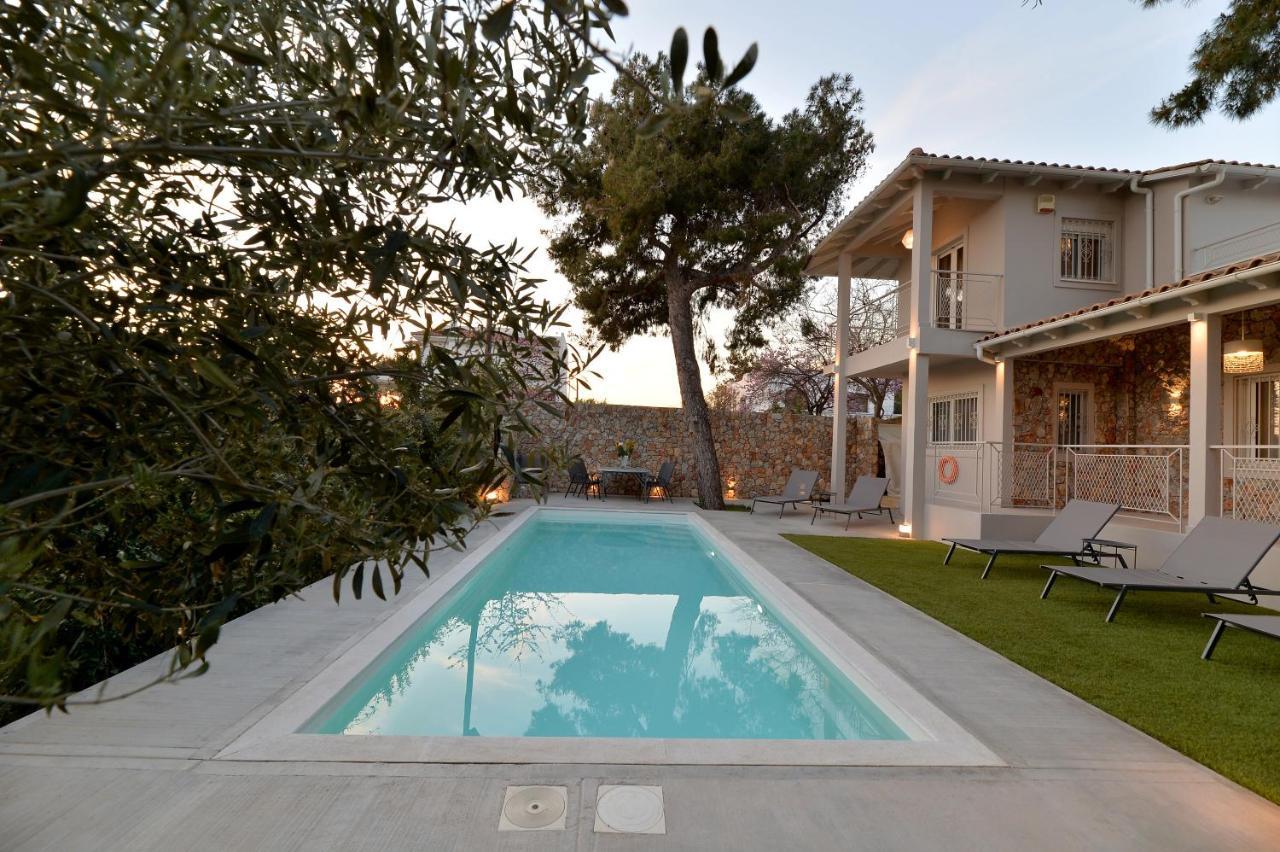Lagonisi Luxurious Residence Ruby'S Pool Villa Dış mekan fotoğraf