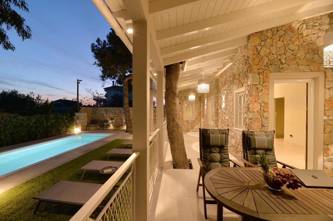 Lagonisi Luxurious Residence Ruby'S Pool Villa Dış mekan fotoğraf